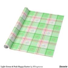 Light Green Pink Happy Easter Wrapping Paper Zazzle Com In 2020 Easter Wrapping Paper Wrapping Paper Design Custom Wrapping Paper