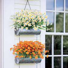 Check spelling or type a new query. Buy Artbloom 6 Bundles Outdoor Artificial Daisies Fake Flowers Uv Resistant Shrubs Faux Plastic Greenery For Indoor Outside Hanging Plants Garden Porch Window Box Home Wedding Farmhouse Decor White Online In Turkey