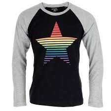 Raglan With Ombre Star