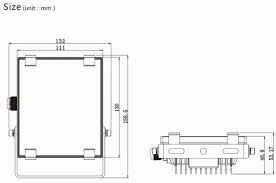 10w led flood light heat sink sd10a