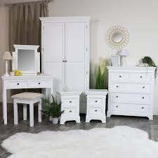 From modern to classic, contemporary to traditional at the wardrobe stores you'll find the best in bedroom furniture sets, whatever your taste or budget! Large White Bedroom Set Daventry White Range Melody Maison