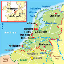 Die karte von deutschland verdeutlicht, dass die bundesrepublik über neun nachbarstaaten verfügt. Niederlande Karten