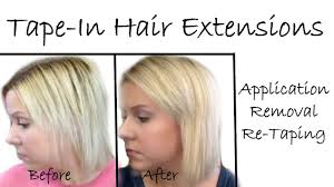 This can be processed, unprocessed, mixed many consumers across the globe are looking for short tape in hair extensions to add body, volume and thickness to their natural hair without. Tape In Hair Extensions Application Removal Re Taping Youtube