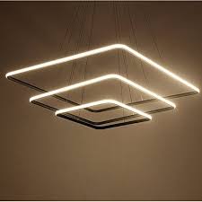 3.9 out of 5 stars. Royal Pearl Modern Circular Led Chandelier Adjustable Hanging Light Three Ring Collection Square Pendant Lighting Ceiling Pendant Lights Modern Hanging Lights