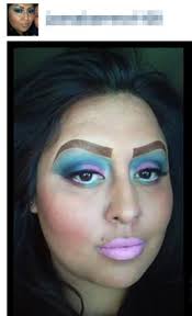 23 Worst Makeup Fails Ever That Will Leave You Asking Why Is Number 16 For Real Bad Makeup Makeup Fails Bad Makeup Fails