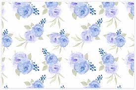 Sharing these really simple and beautiful watercolor floral patterns today. Blue Rose Floral Watercolor Pattern Graphic By Elsabenaa Creative Fabrica