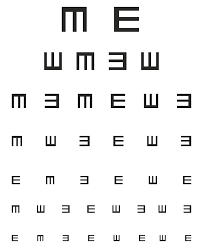 Snellen eye chart tumbling e eye chart. 10 Best Free Printable Preschool Eye Charts Printablee Com