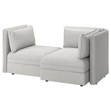 Divani ikea a 2/3/4/5/6 posti, in tessuto, in pelle, componibili, angolari e divani letto in stile classico e dal design moderno. Vallentuna Divano Componib 2posti Divano Letto E Contenitore Orrsta Grigio Chiaro Ikea It