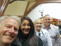 Having a meeting with the lovely Sarita of Let Love Be about our upcoming  tour The Lovers of Lichfield