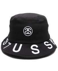 Stussy Tribe Brim Bucket Hat Black Hats For Men Bucket Hat Black Hats