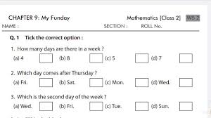 Cbse ukg books 2022 pdf / ebook / flipbook download. Worksheet My Funday Class 2 Math Cbse Youtube