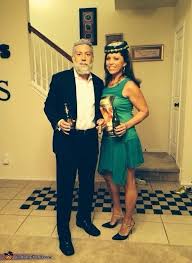 Most Interesting Man And Dos Equis Bottle Halloween Costume Contest At Costume Works Com Couple Halloween Costumes Couples Costumes Couple Halloween