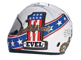 Some Stuff For You And Your Ride Evel Knievel Helmet Helmet Custom Helmets