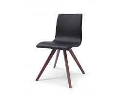 Wipe clean with a dry cloth, do not use strong liquid cleaners; Modern Leather Office Or Conference Chair With Solid Wood Legs In Blac Computerdesk Com