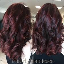 Mandeeee On Instagram Merlot Hair Anyone Hairbymandeeee Cilantrohairspa Redkencolor Styleyoursto Stylish Hair Colors Burgundy Hair Hair Color Burgundy