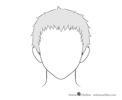 The anime hair business today is continually growing and changing. How To Draw Anime Male Hair Step By Step Animeoutline