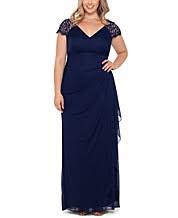 A gorgeous and extremely feminine blue dress for a festive dinner and celebrations. Clearance Closeout Evening Dresses Shop Evening Dresses Macy S