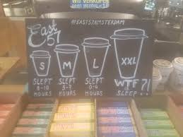 15 Coffee Shops That Are Literally Already Living In 3018 Coffee Shop Coffee Puns Frozen Coffee