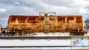 Tank Car Train Rust Down The Sides Ho Model Trains Model Trains Model Railroad