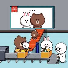 balalalalala ibalalalalala instagram写真と動画 line friends cute love gif line sticker
