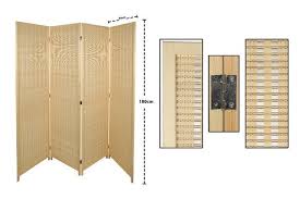 Wood wall partition room divider. Buy Yatai Bamboo Wooden Room Dividers Folding Privacy Screen 1 8 Metre Beige Online Shop Home Garden On Carrefour Uae