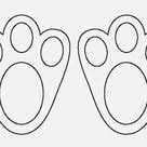 ✓ free for commercial use ✓ high quality images. Bunny Feet Easter Bunny Crafts Easter Bunny Template Easter Printables Free