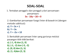 Maybe you would like to learn more about one of these? Matematika Ekonomi Fungsi Linier Pertemuan Ppt Download