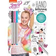 Your dreams came true !! Jojo Siwa Hand Lettering Doodles Activity Coloring Book Walmart Com