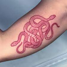 123k Followers 581 Following 326 Posts See Instagram Photos And Videos From Satatttvision Milan Mirkos Red Tattoos Red Ink Tattoos Snake Tattoo