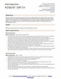 Here's how to write a mechanical engineer resume that works: Field Operator Resume Samples Qwikresume