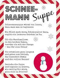 Schneemannsuppe etikett zum ausdrucken : Pin On Weihnachten