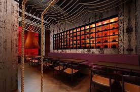 Kemuri Shanghai Restaurant By Prism Design In Shanghai China Inspired By Tarantino S Kill Bill Film Hotel Interior Design Cafe Bar Interior Restaurant Design