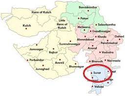 Surat Location On Map Location Map Of Surat City | Download Scientific Diagram