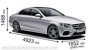 Mercedes Benz E Dimensions And Boot Space Hybrid And Thermal