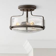 Harper 14 1 2 Wide Oil Rubbed Bronze 3 Light Ceiling Light 63j23 Lamps Plus Entryway Light Fixtures Hallway Light Fixtures Ceiling Lights