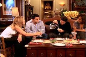 G ross puts on a convincing front and invites joey and rachel to dine on fajitas with him and charlie, but quickly gets drunk and season 10, episode 8. The One Where Ross Is Fine Friends Central Fandom