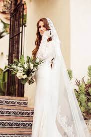 A Glamorous Wedding With Modern Boho Vibes Belle The Magazine Long Sleeve Wedding Dress Lace Wedding Dress Long Sleeve Boho Wedding Dress Lace