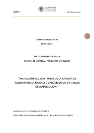 Entre y conozca nuestras increíbles ofertas y promociones. Aplicacion Del Vsm Mapa De La Cadena De Valor Para La Mejora De Procesos De Un Taller De Automocion