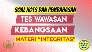 Maybe you would like to learn more about one of these? Soal Twk Integritas Hots Skd Cpns 2021 Soal Twk Dan Pembahasan Materi Twk Integritas Cpns 2021 Youtube