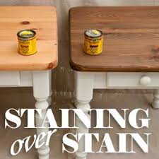 Staining Over Stain286 Ahhh Easy To Stain Lighter To Darker Stain How To S Staining Furniture Restaining Wood Furniture Gel Stain Furniture