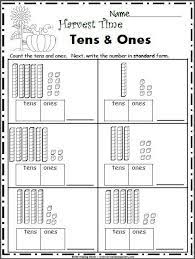 First grade math worksheets, featuring first grade addition worksheets, subtraction worksheets, printable math practice and other math problems for the selection of 1st grade math worksheets here should be an excellent map for that journey and should provide a great headstart to 2nd grade. Free Fall Math Worksheets For 1st Grade Base 10 Blocks Madebyteachers First Grade Math Worksheets Math Addition Worksheets Math Worksheets