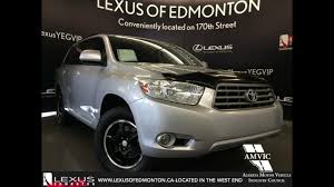 Thinking about toyota cars in uae? Used Silver 2008 Toyota Highlander 4wd Sr5 Walkaround Review Beaumont Alberta Youtube