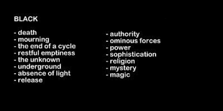 Spiritual Meaning Of Colors In Captured Wishes Gift Vessels Color Meanings Black Color Meaning Black Color