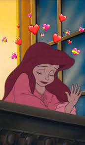 Ariel Heart Meme Disney Wallpaper Cartoon Profile Pictures Cartoon Wallpaper