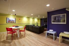 Basement ceilings are often overlooked by homeowners. Some Great Ideas For Selecting The Best Basement Paint Colors Basement Colors Basement Paint Colors Contemporary Family Rooms