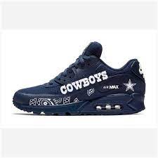Pin By Fashionmo On Shoes Dallas Cowboys Shoes Nike Shoes Air Max Dallas Cowboys Outfits