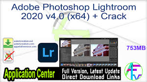Dec 08, 2020 · adobe photoshop lightroom cc v4.3.1 (unlocked) cracked apk. Adobe Photoshop Lightroom 2020 V4 0 X64 Crack Free Download