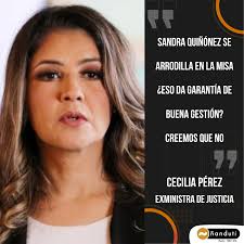🗣️ Cecilia Pérez sobre Sandra Quiñónez: “Se arrodilla en la misa a la hora  de la comunión, se saca foto y después alza en el perfil de la Fiscalía,  ¿eso da o