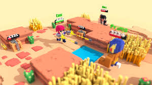 This is a lego animation of the game mode showdown in the mobile game brawl stars. Brawl Stars Fan Art Domestika