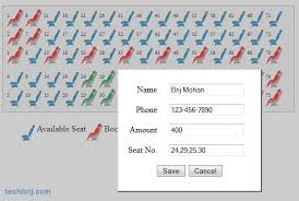Online Ticket Booking System Using Asp Net Techbrij